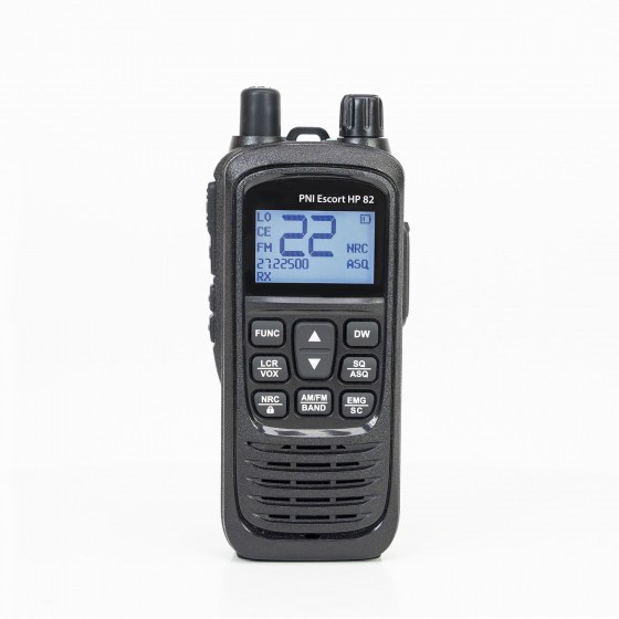 Prenosná CB rádiostanica PNI Escort HP 82, multi štandard, 4W, 12V, AM-FM, NRC, Dual Watch, Roger Beep, nastaviteľné ASQ SQ, VOX